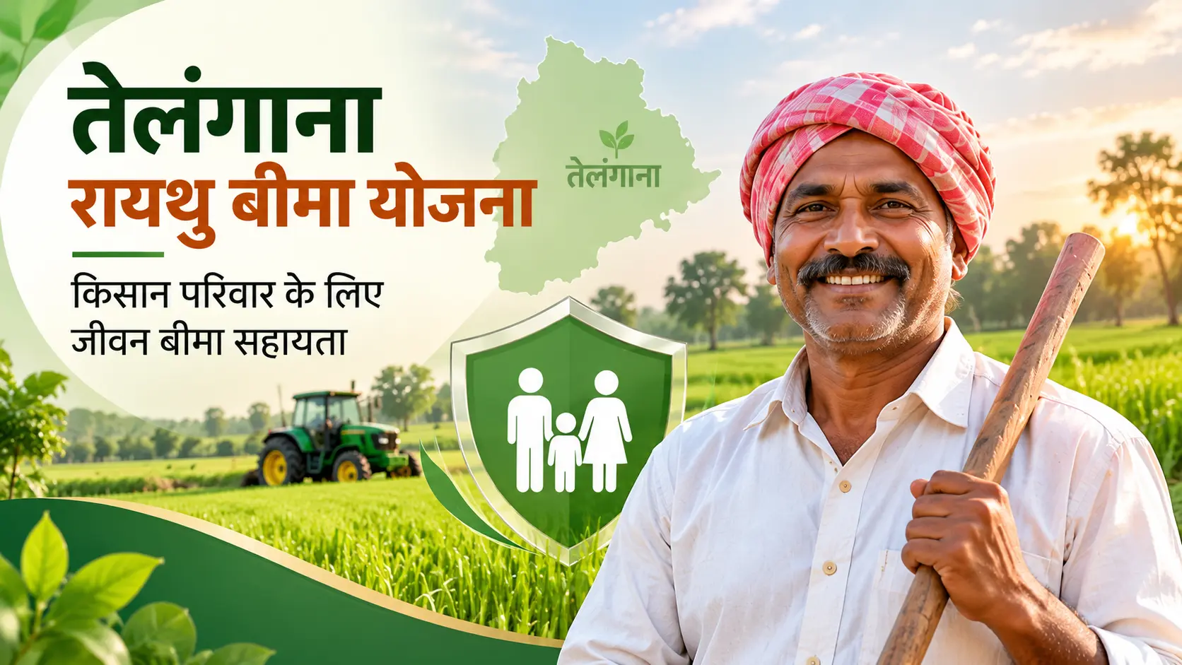 Telangana Rythu Bima: Farmer Family Life Insurance