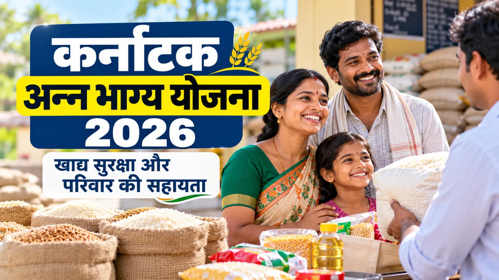 कर्नाटक अन्न भाग्य योजना 2026: पात्रता, लाभ और आवेदन गाइड