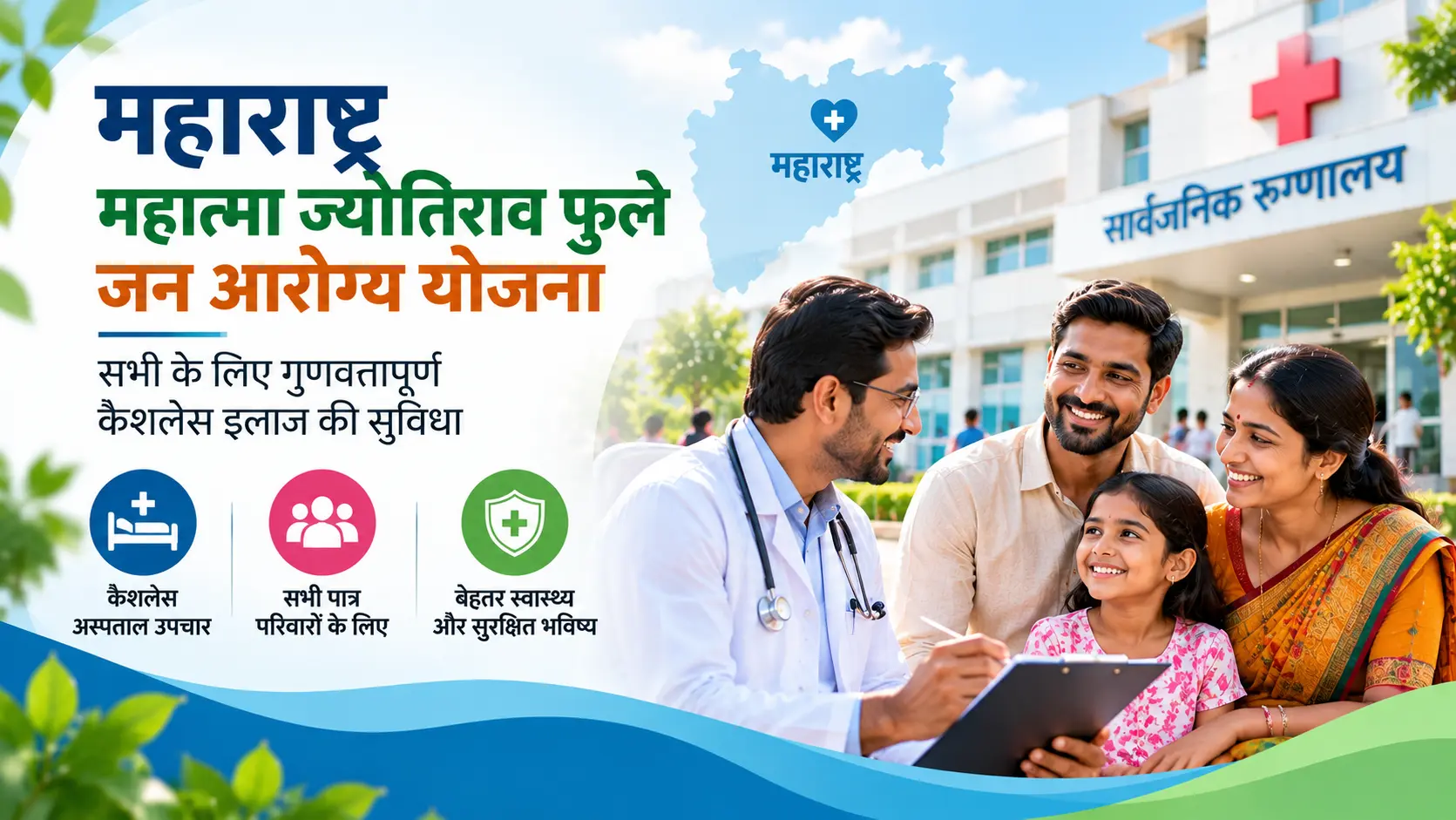 महाराष्ट्र महात्मा ज्योतिराव फुले जन आरोग्य योजना: कैशलेस इलाज