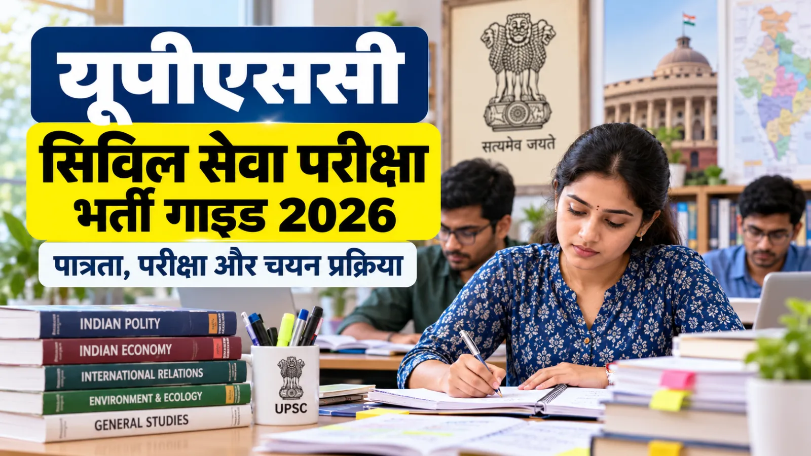 यूपीएससी सिविल सेवा परीक्षा भर्ती गाइड 2026: पात्रता, लाभ और आवेदन गाइड