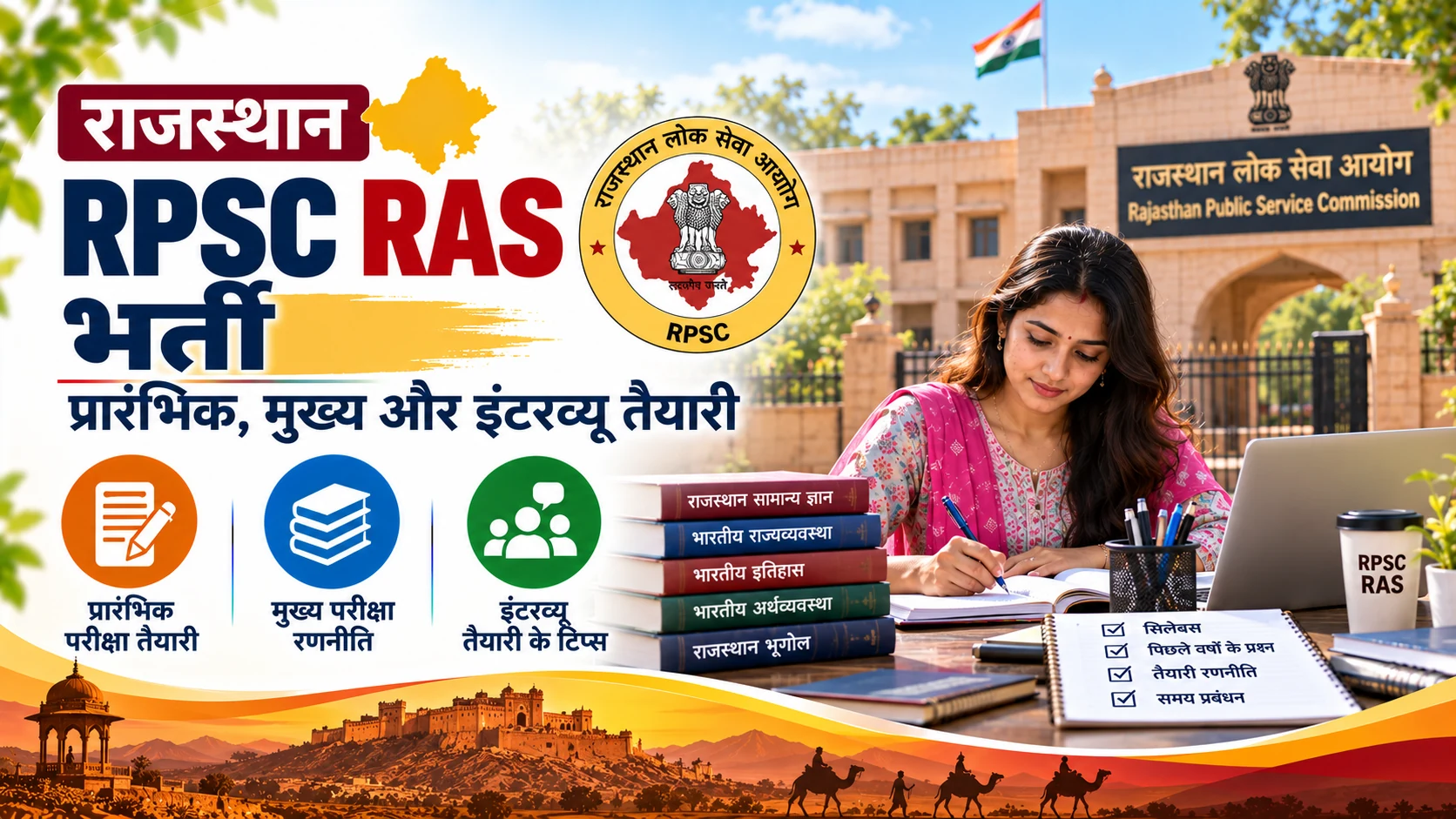 RPSC RAS Recruitment: Rajasthan State Services Exam Guide