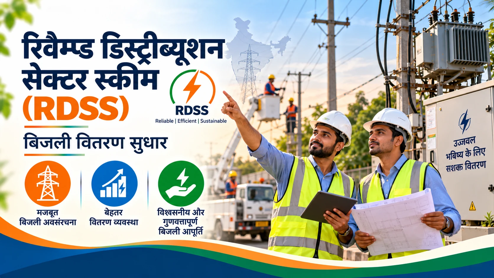 रिवैम्प्ड डिस्ट्रीब्यूशन सेक्टर स्कीम RDSS: बिजली वितरण सुधार