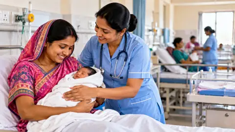 जननी शिशु सुरक्षा कार्यक्रम: मुफ्त प्रसव और शिशु इलाज